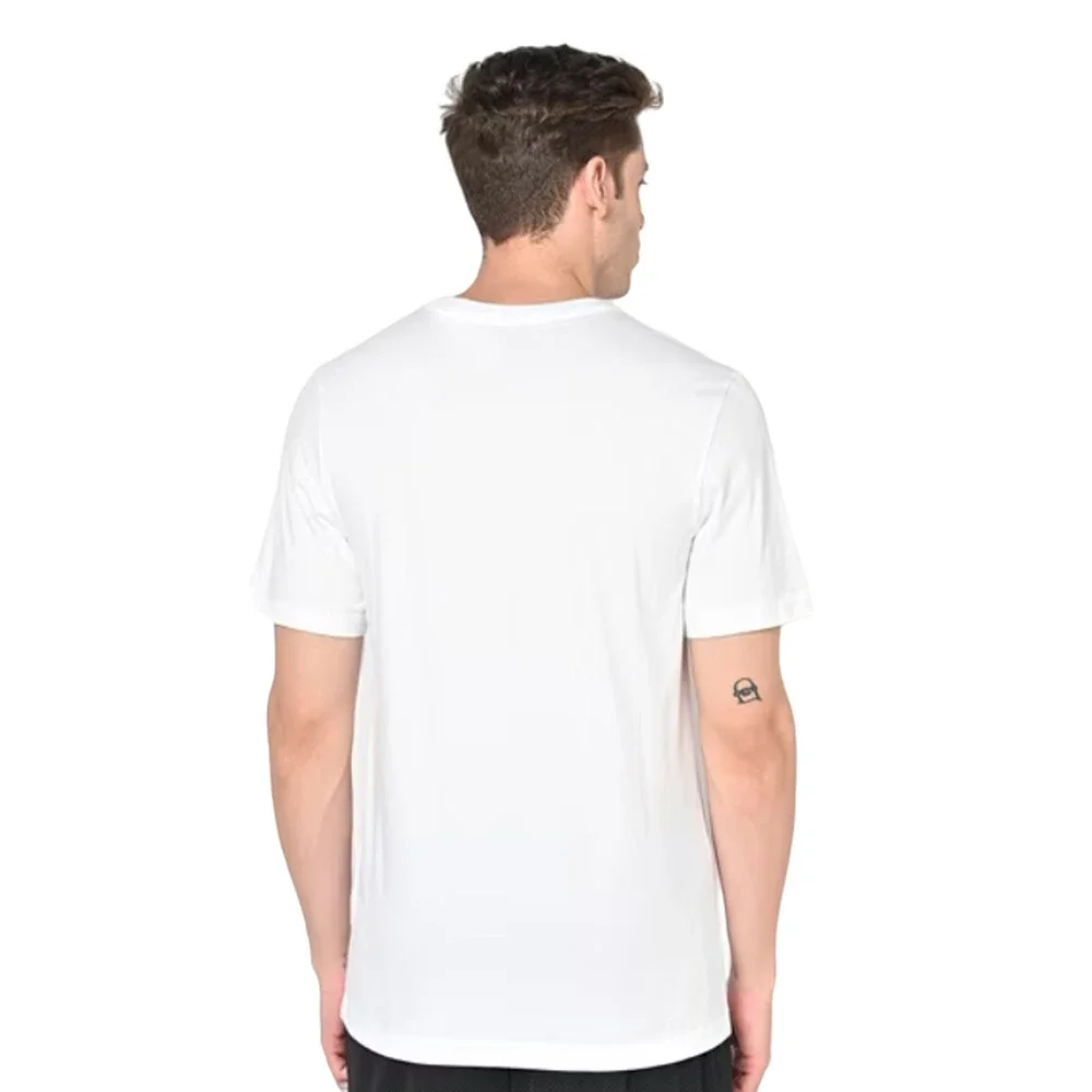 Nike Air Jordan Jumpman Embroidered Tee White Crewneck Men's T-shirt Size L